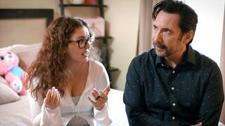 Adorable teen Leana Lovings has the hots for her much older professor