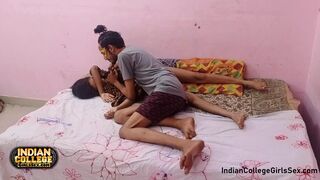 Amateur Indian skinny teen get an anal creampie after a hard desi twat fucking sex