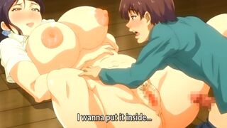 Stepboy fucks oversized tits MOMMY - Hentai Anime