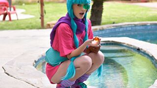 TEEN PIES Dragon Ball Meat - Jessie Saint