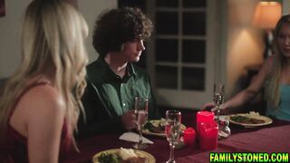 Stepson the perfect candidate to fuck the stepmoms