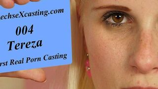 Tereza first real porn casting