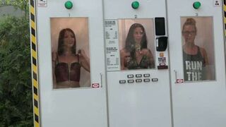 Katy Rose in a hot slot machine