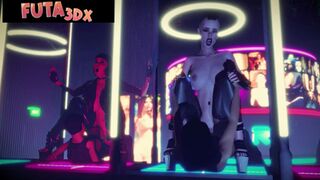 Sexy Futa Big Dicked Babes Fucking Robotic Androids Hard