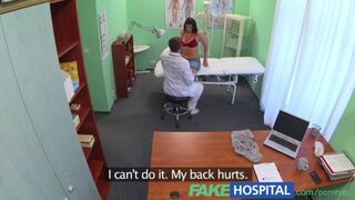 Big Boobed MILF Ravished on Examining Table