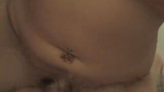Shower teen drenched in dirty cumshot